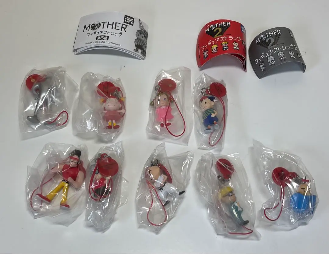 MOTHER2 フィギュアストラップ 6種セット 楽天市場】MOTHER2フィギュアストラップより レア入り6