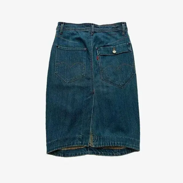 希少　Levi's RED リーバイスレッド　デニム　ラップスカート　巻スカート 2025年最新】Levi's Red スカートの人気アイテム - メルカリ