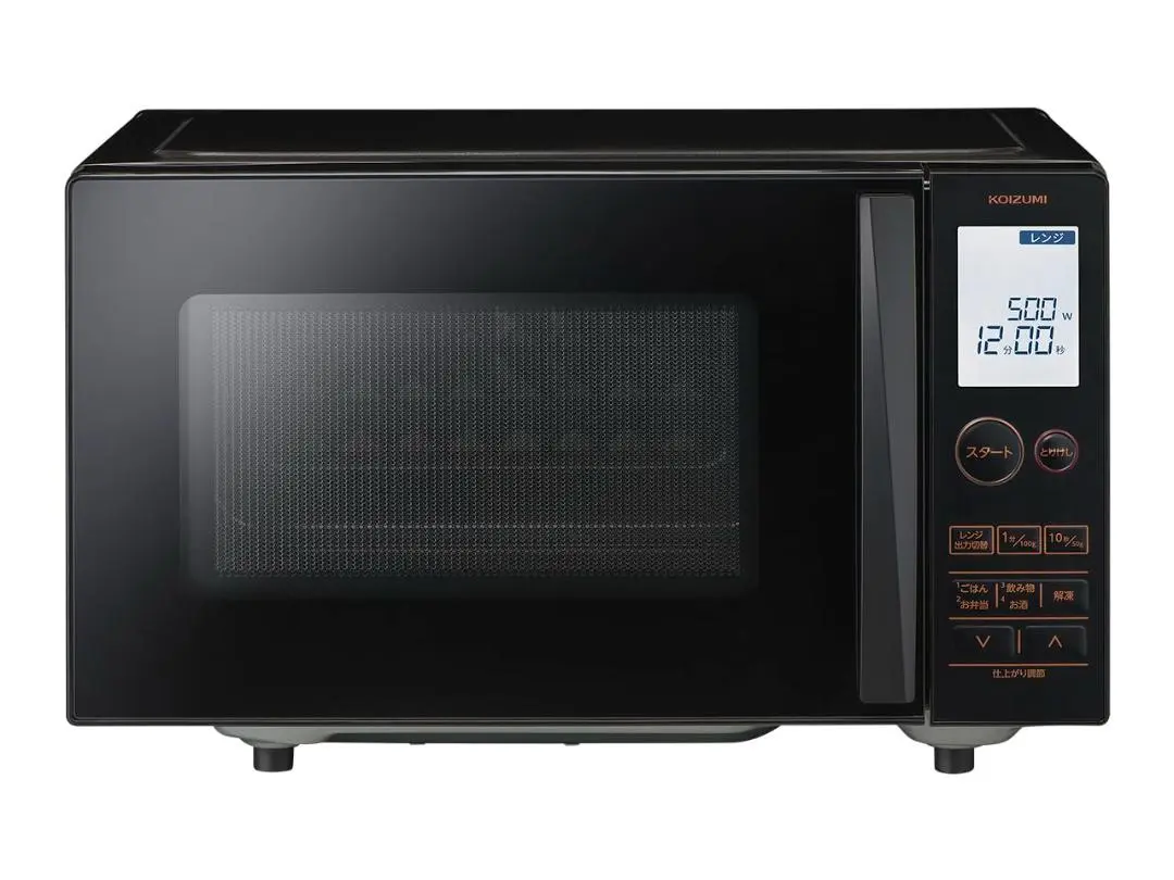 Amazon | コイズミ 単機能 電子レンジ 18L フラットテーブル