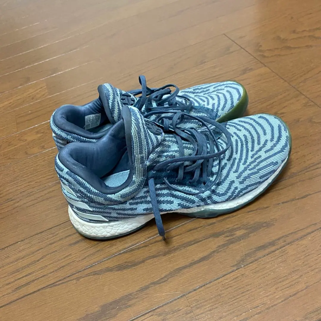 美品！ハーデン　1 LS ホワイト　26cm アディダス Amazon | adidas ハーデン Vol.1 LS プライムニットシューズ