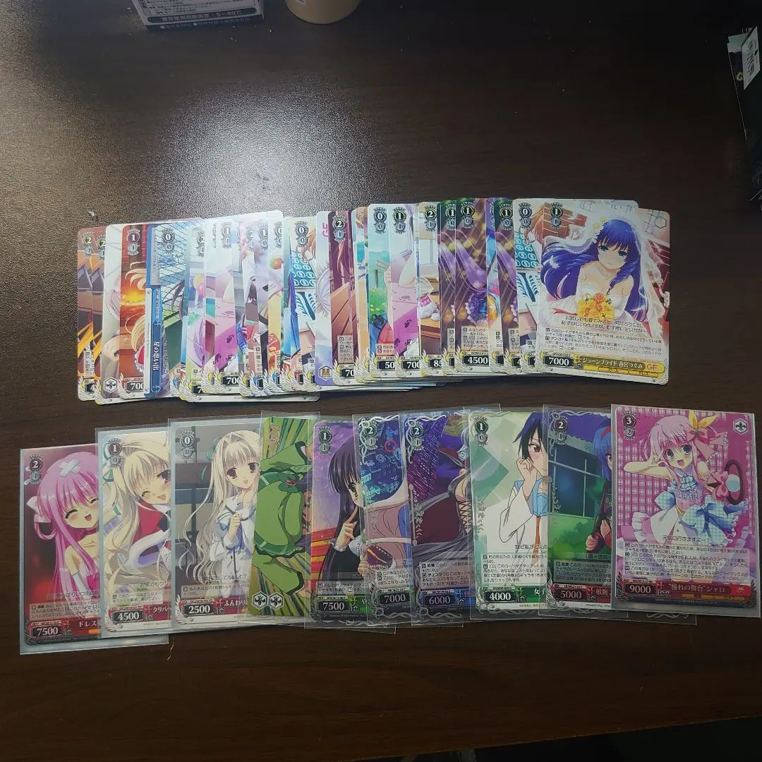 Thumbnail of Weiss Schwarz Trading Cards, approximately 45 cards
