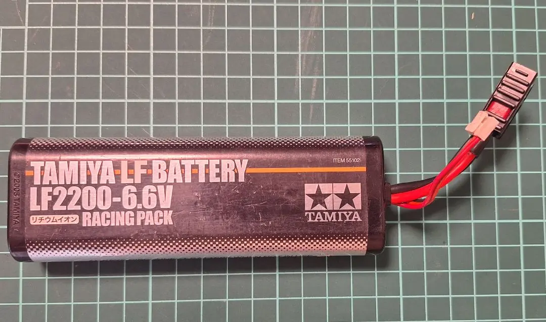 タミヤ LFバッテリー LF2200-6.6V レーシングパック【55102