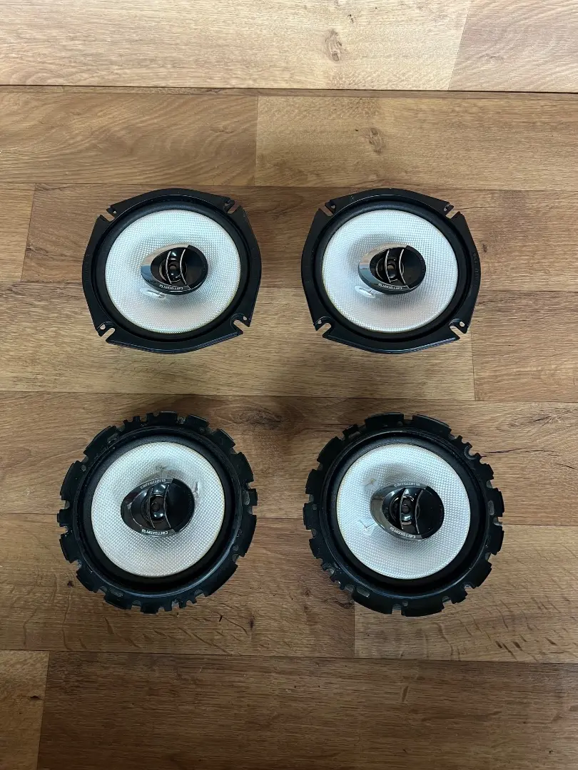 Pioneer TS-F1600 スピーカー 120W カスタムフィットスピーカー - TS-F1600