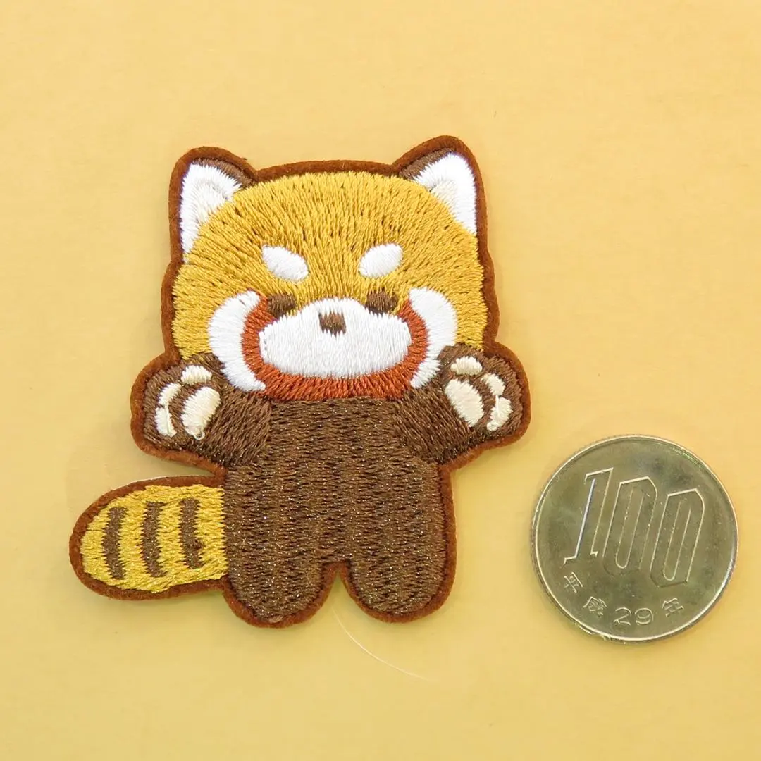 Thumbnail of Red Panda Embroidery Iron-on Patch Applique Animal an-s55