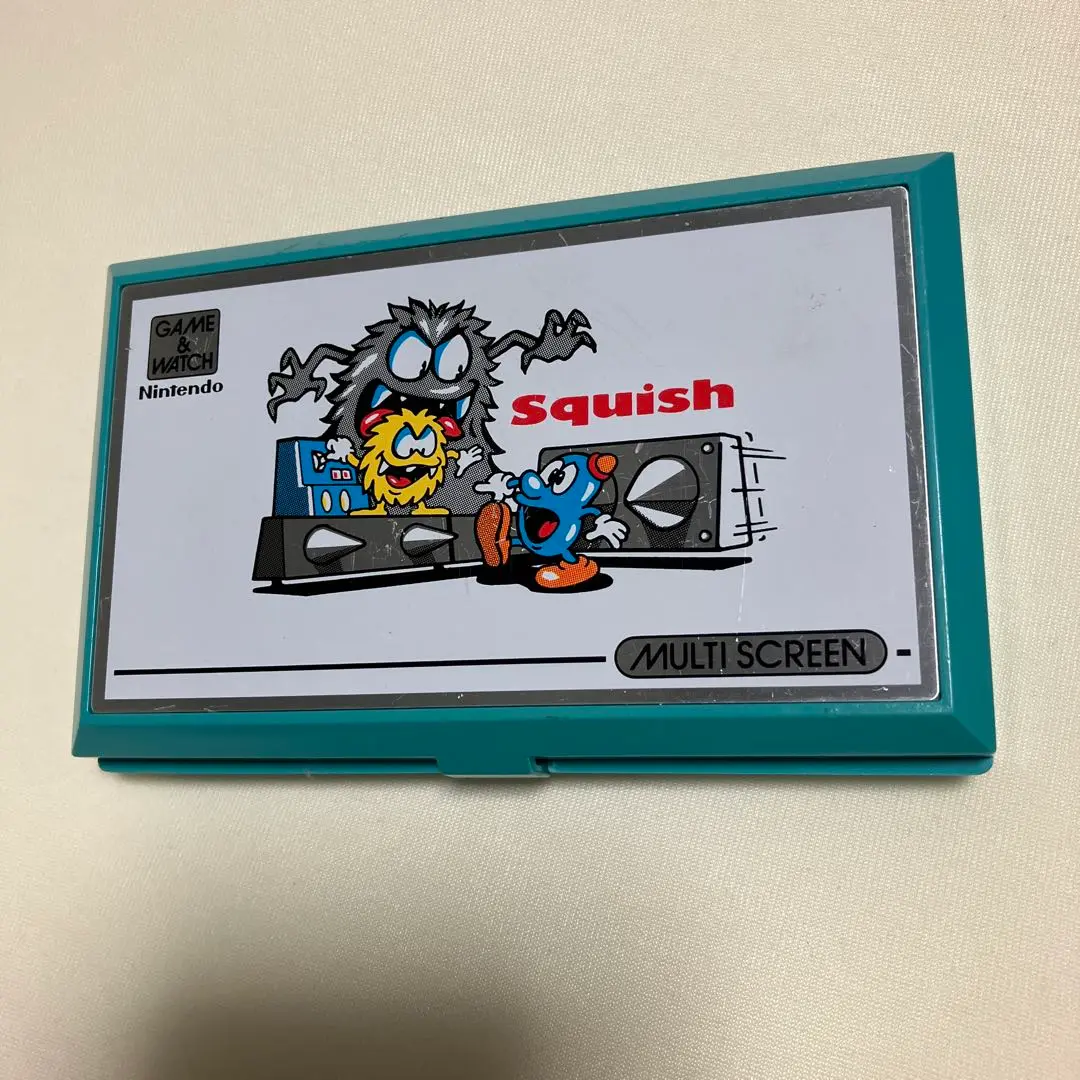 任天堂 - 動作確認済み ゲームウォッチ スキッシュ Squish 任天堂 ニンテンドー 箱 動作確認済み ゲームウォッチ スキッシュ Squish 任天堂