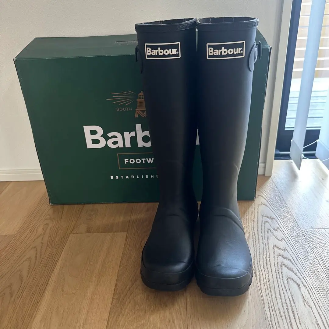 Barbourレインブーツ（サイズ:5）未使用美品 Barbourレインブーツ（サイズ:5）未使用美品