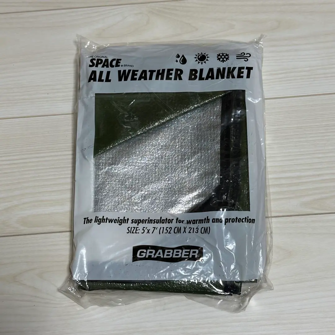 【未使用品】 Grabber(グラバー) オールウェザーブランケット 廃盤⑤ 未使用品】 Grabber(グラバー) オールウェザーブランケット 廃盤