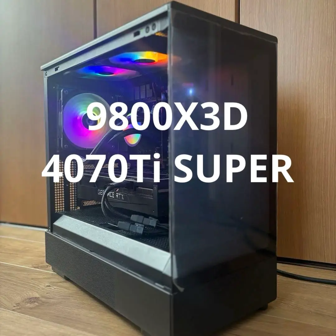 新品ケースゲーミングPC RTX4070Ti/Ryzen 7/新品SSD 1TB 新品ケースゲーミングPC RTX4070Ti/Ryzen 7/新品SSD1TB 新品ケース