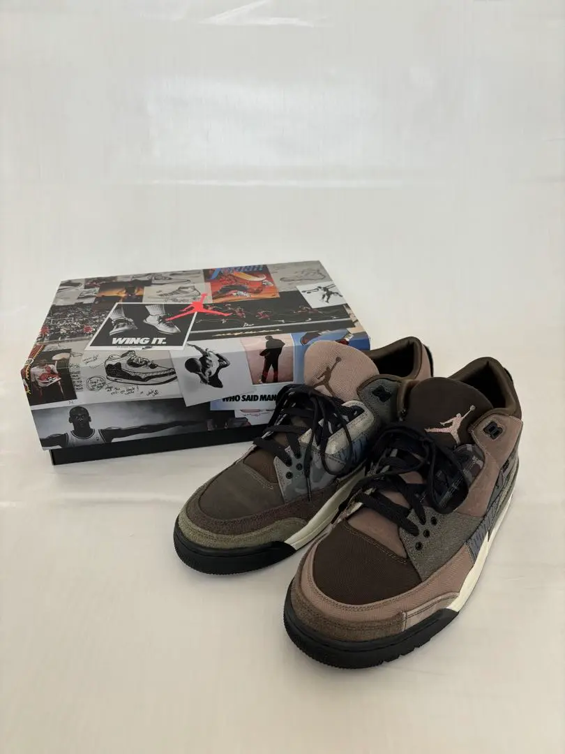 【新品黒タグ付】AJ3 SE レトロ \"パッチワーク\" 27.5 カモフラ Nike】Air Jordan 3 Retro SE “Patchwork Camo”が国内11月29日に