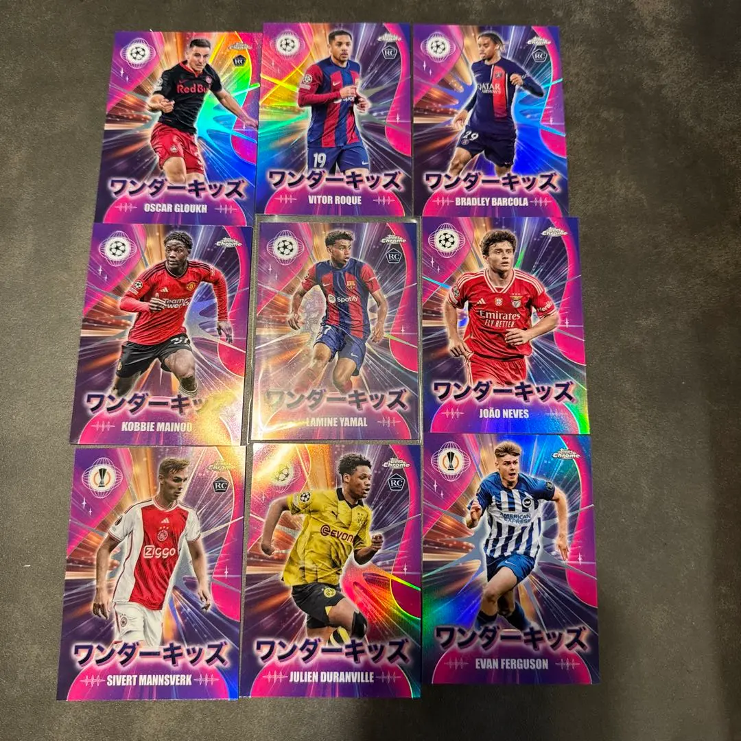 ラミン・ヤマル　topps ワンダーキッズ　50シリ topps バルセロナ ラミン・ヤマル ワンダーキッズ - メルカリ