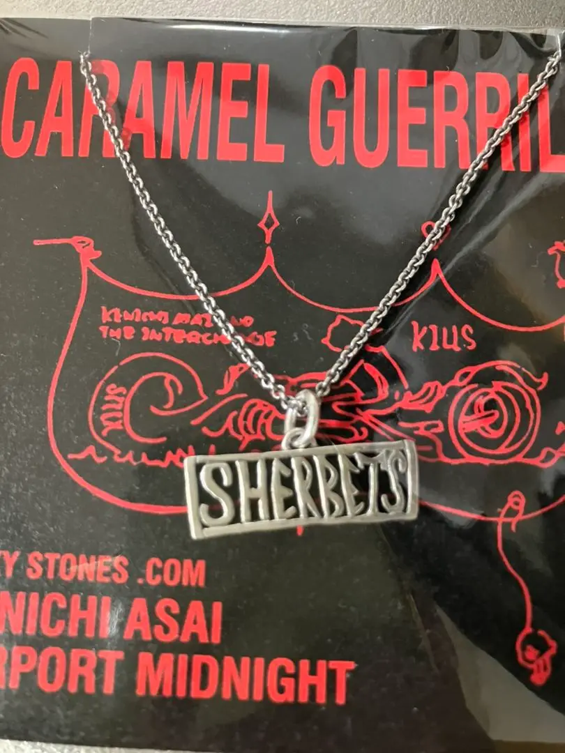 【希少】浅井健一/おしゃれCATネックレス/キーホルダー/SHERBETS 浅井健一 SHERBETS ネックレス おしゃれCAT 青目Ver 浅井健一