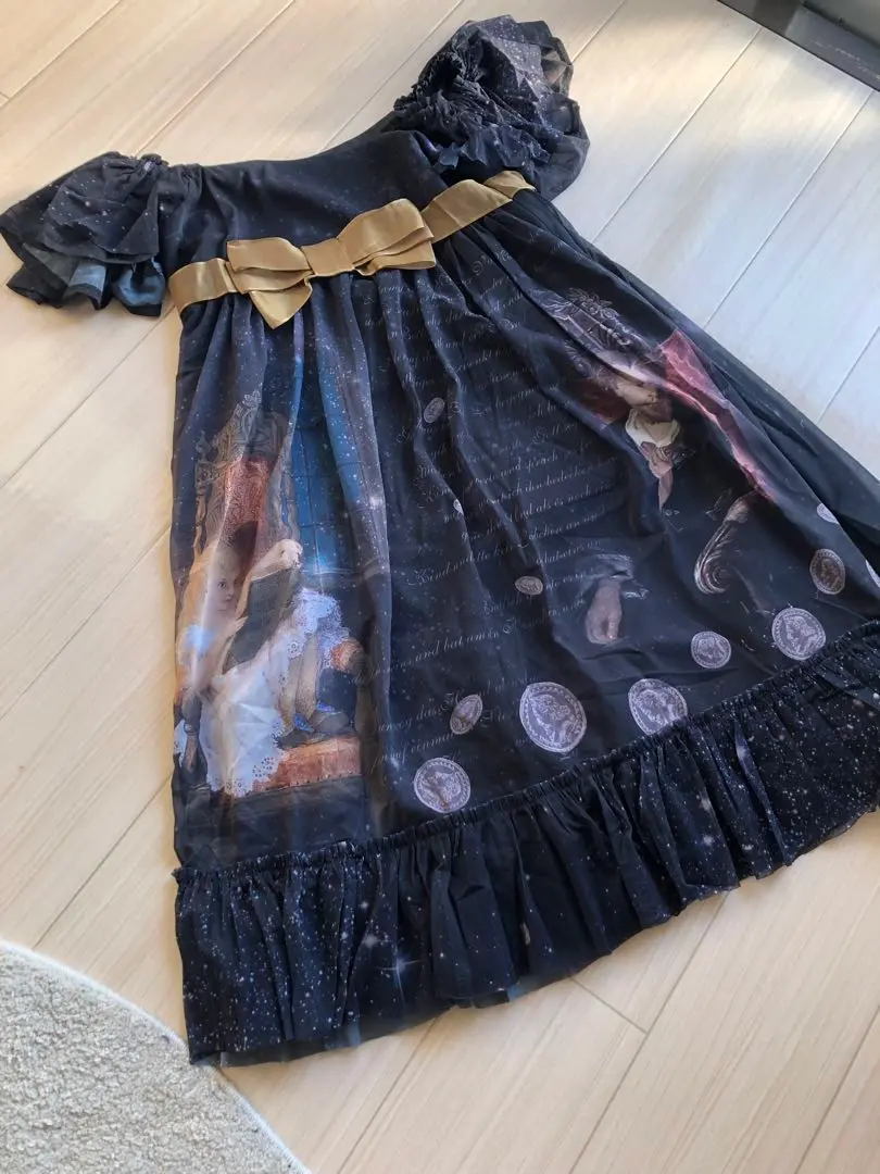 Juliette et Justine 星の銀貨ワンピース 豪華ラッピング無料 Juliette et 星の銀貨柄ワンピース Justine