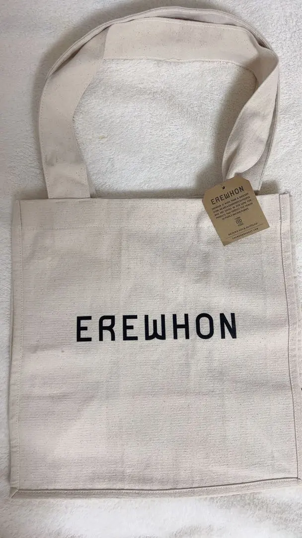 新品】残りわずか エレウォン EREWHON エコバッグ1枚 日本未発売 LA