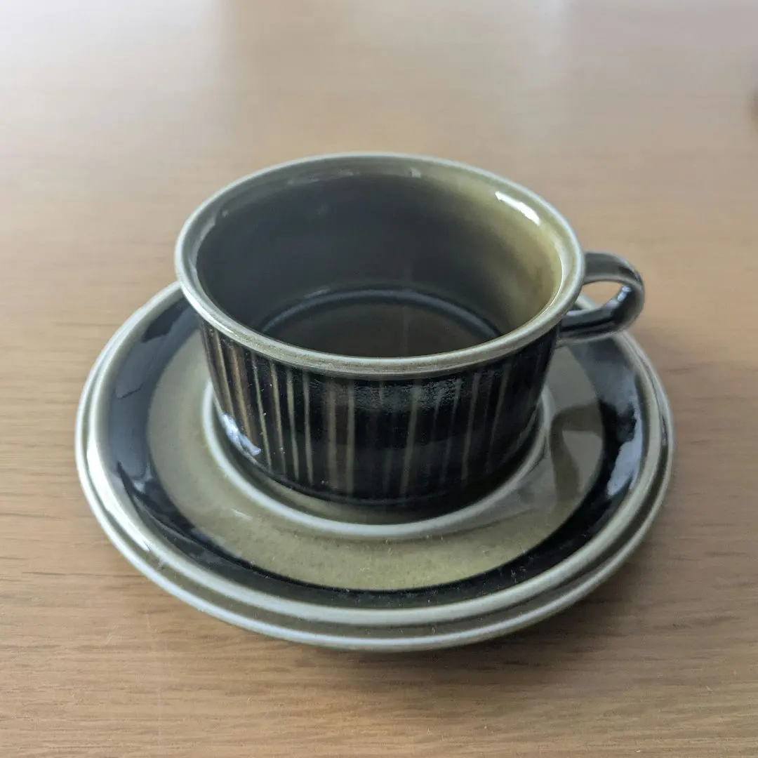 Thumbnail of Excellent Condition: Arabia Cosmos Teacup and Saucer