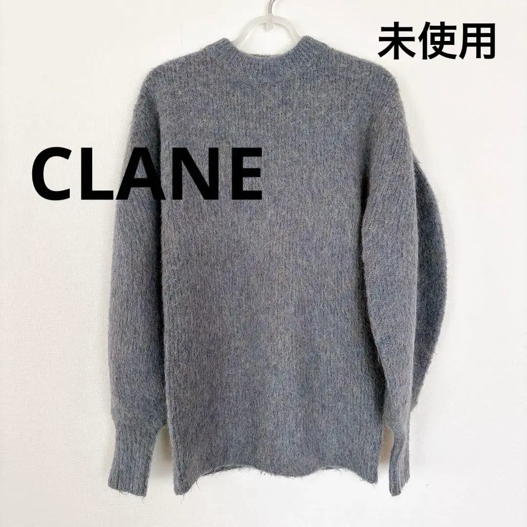 Thumbnail of CLANE Round Sleeve Mohair Knit Top 1