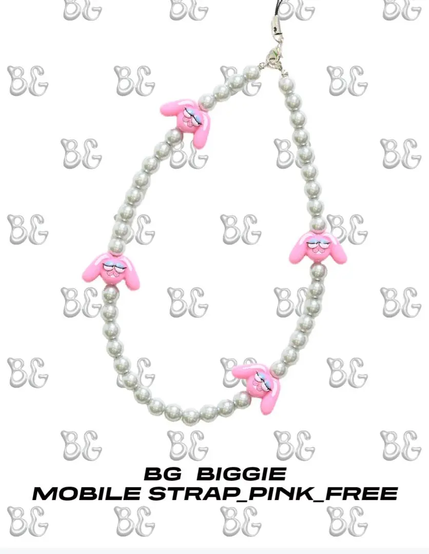 BG BIGGIE MOBILE STRAP とうあ パープル m26537169454_1.jpg?1741507707