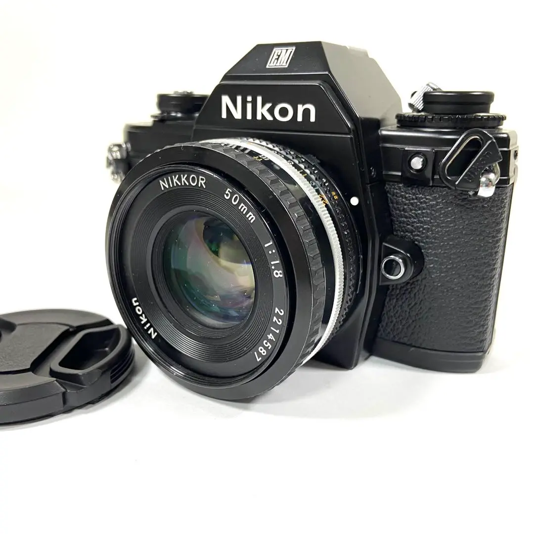 美品　Nikon EM フイルムカメラ　50mm 1:1.8 2025年最新】Nikon EM 1:1.8 50mmの人気アイテム - メルカリ