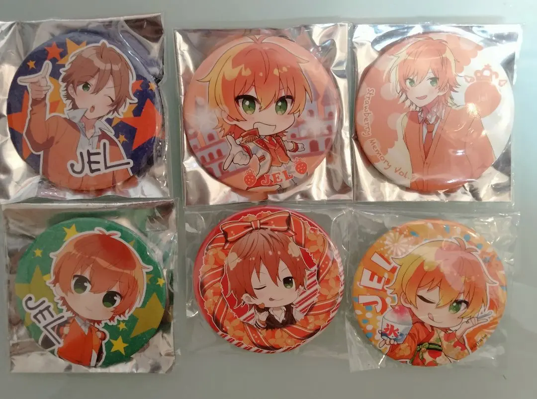 Thumbnail of Jel STPR Character Can Badges - Set of 6