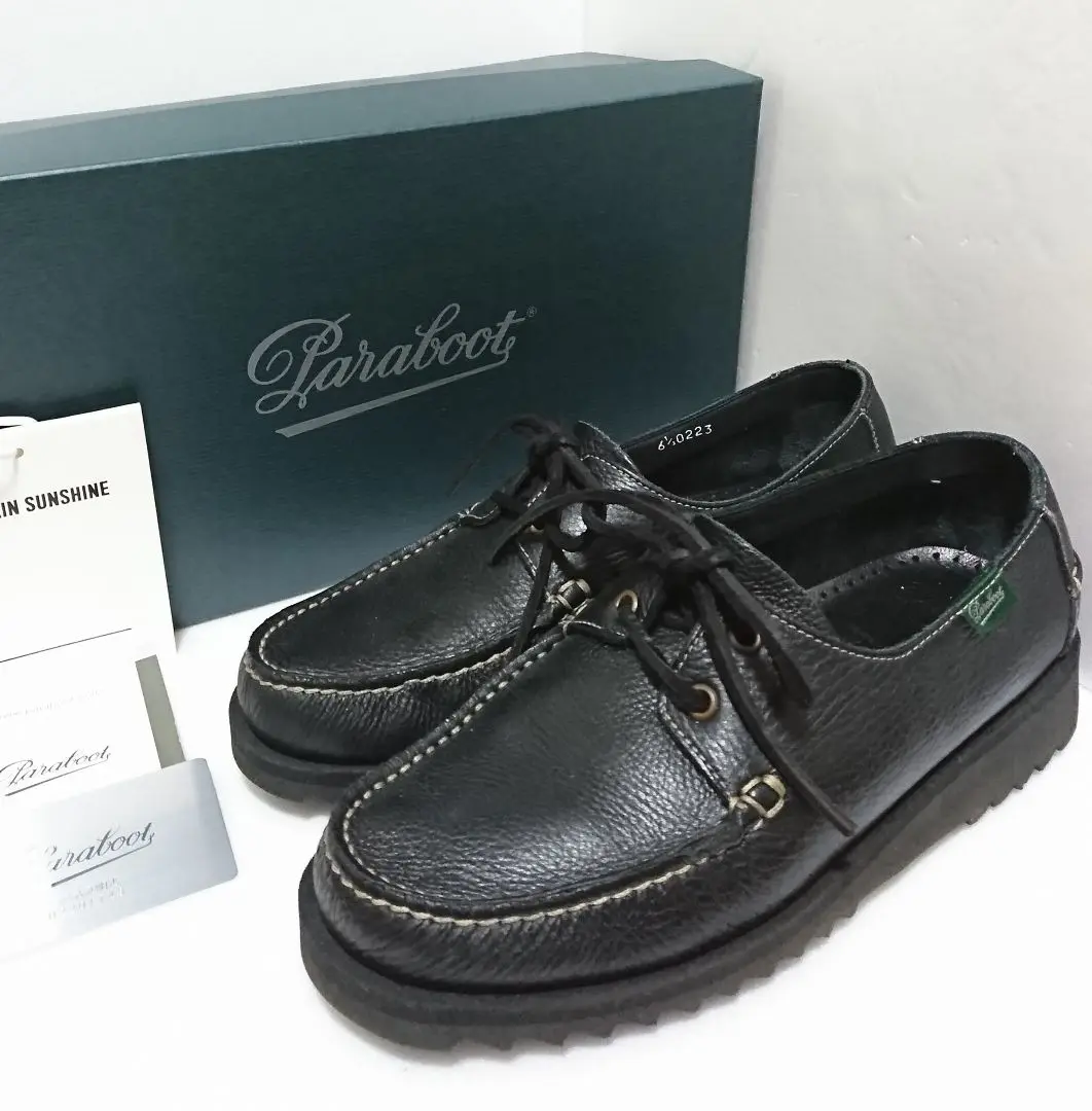 美品23SS Paraboot×キャプテンサンシャイン ローファー1124O▲ 美品23SS Paraboot×キャプテンサンシャイン ローファー1124O△