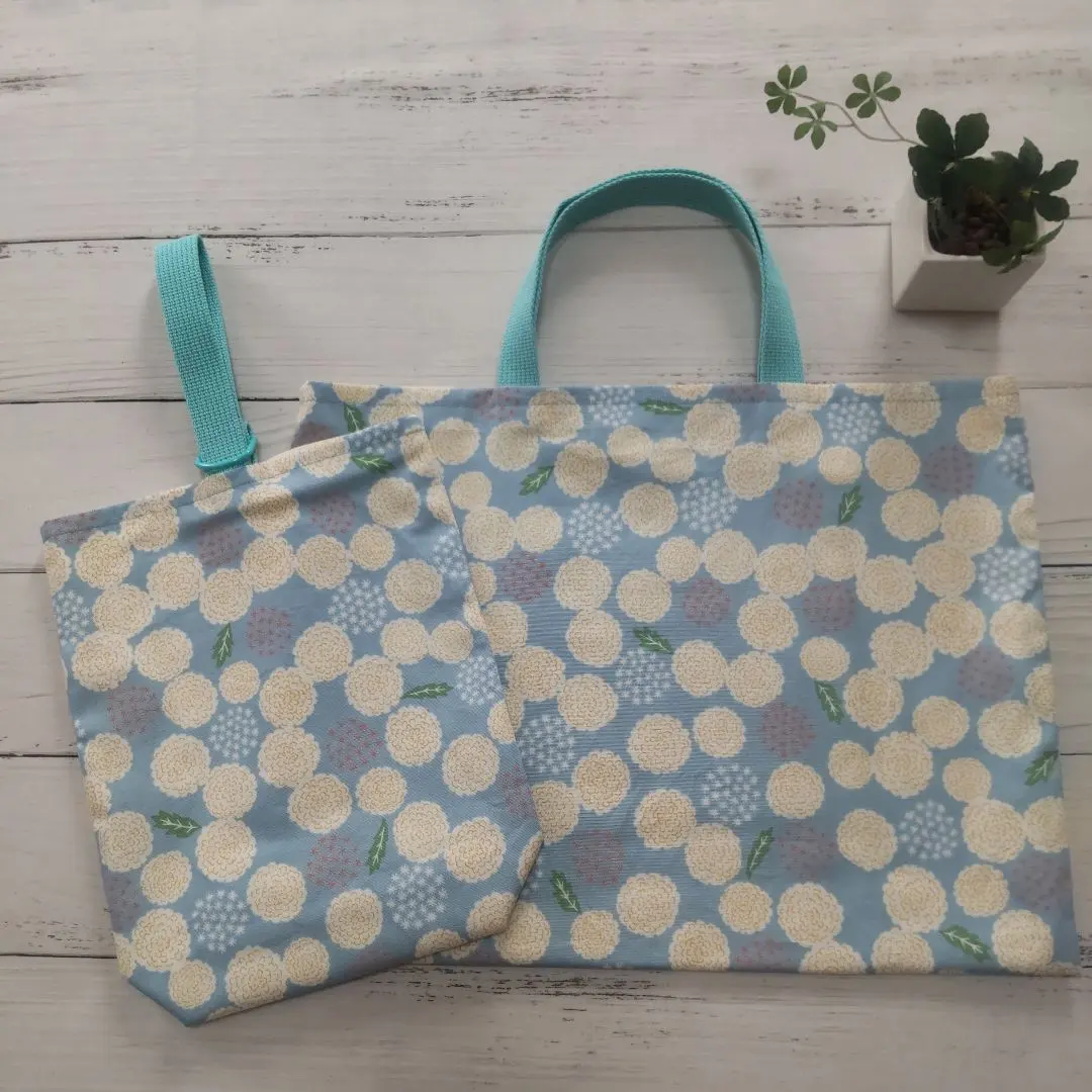 Thumbnail of Lesson bag, shoe bag, Nordic style, mask cloth, dandelion, sax, simple