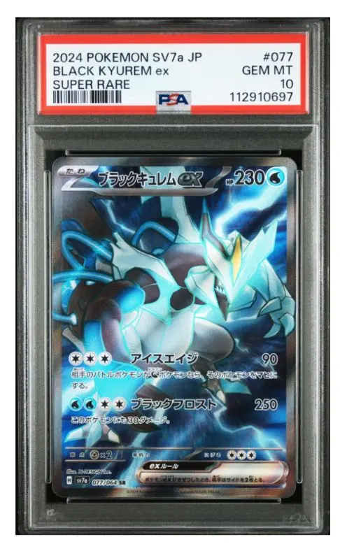 キュレムex SAR PSA10 美品 即日発送 最安値 美品 キュレムex SAR ポケモンカードゲーム
