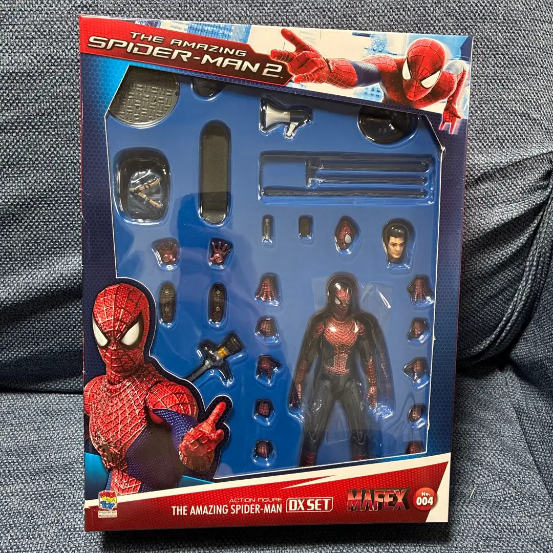 新品未開封！MAFEX No.001　アメイジングスパイダーマン 002おまけ レビュー】 メディコム・トイ マフェックス No.001 アメイジング