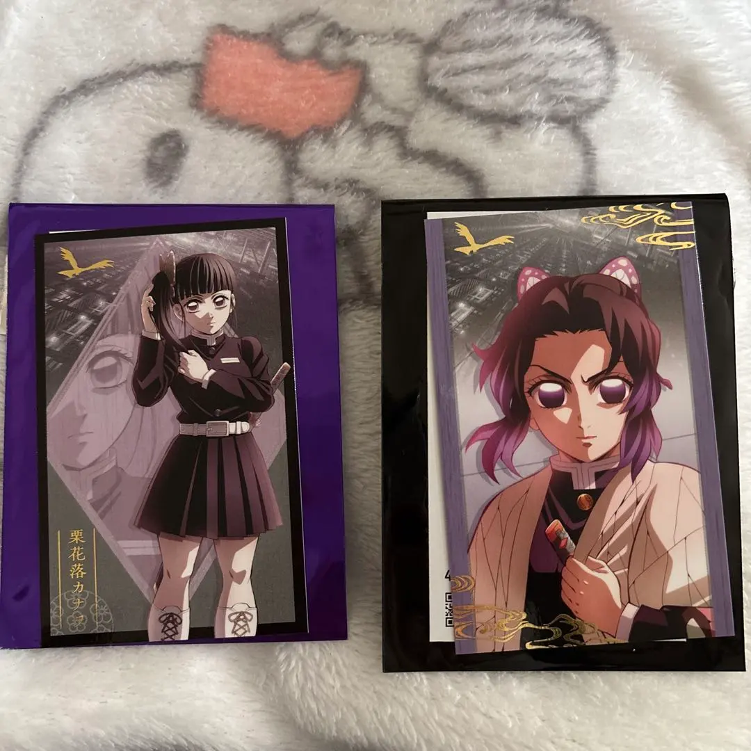 鬼滅之刃 寫下 卡片 胡蝶忍 栗花落香奈乎 的縮圖