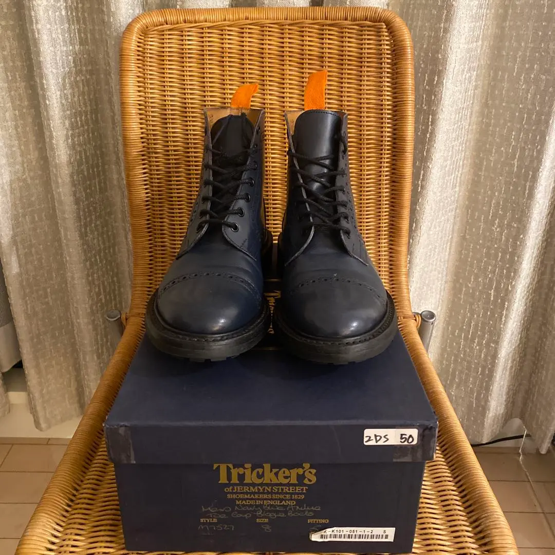 トリッカーズ　Tricker's UK8.5 ジュンヤ別注　似　状態◎ トリッカーズ Tricker's UK8.5 ジュンヤ別注 似 状態◎ - メルカリ