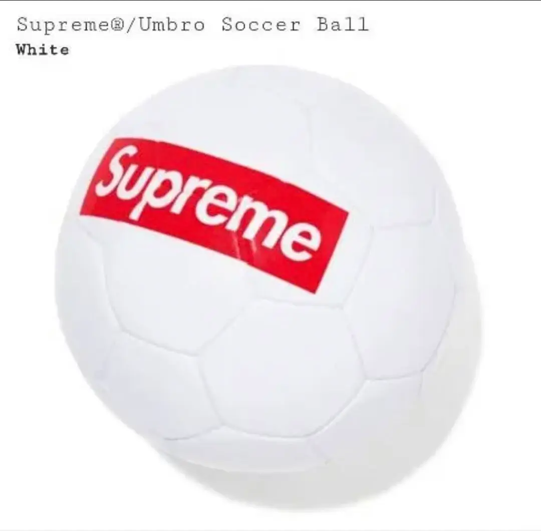 最終値下げ　supreme サッカーボール　新品未使用 2025年最新】SUPREME umbro soccer ballの人気アイテム - メルカリ