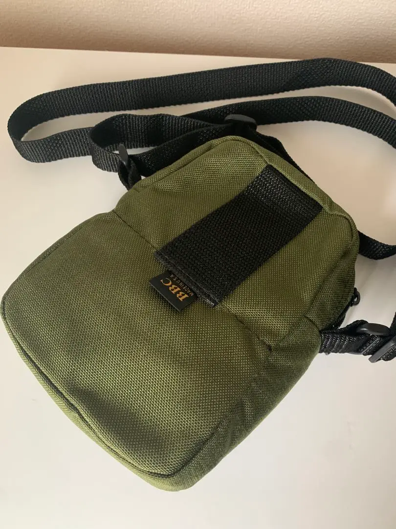 90s BBC usa製 ショルダーバッグ チェック柄 ブラック×オレンジ USA製 90s BBC BIG BAG COMPANY ショルダーバッグ - メルカリ