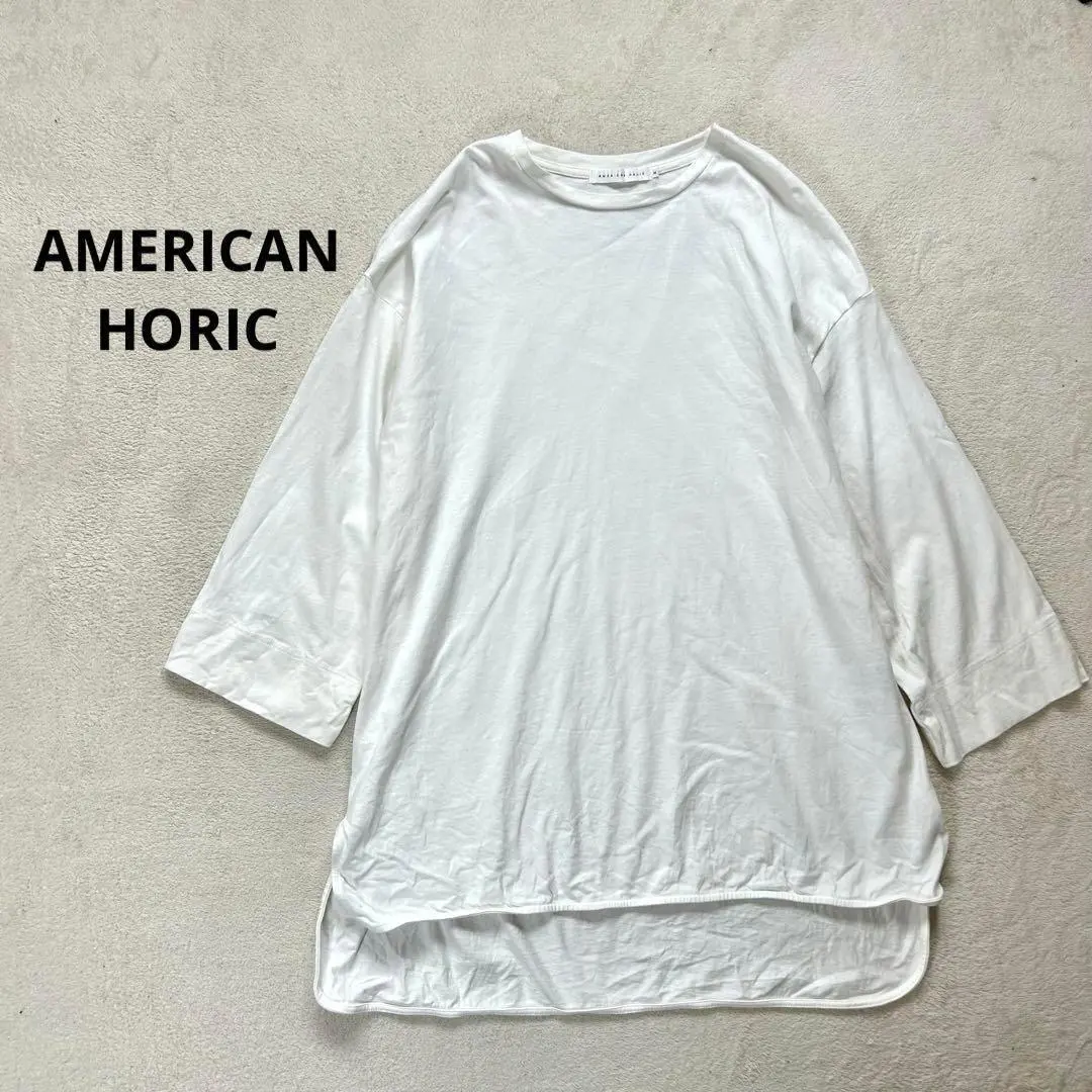 Thumbnail of [American Holic] M Long Sleeve Tunic Shirt Oversized Off-White