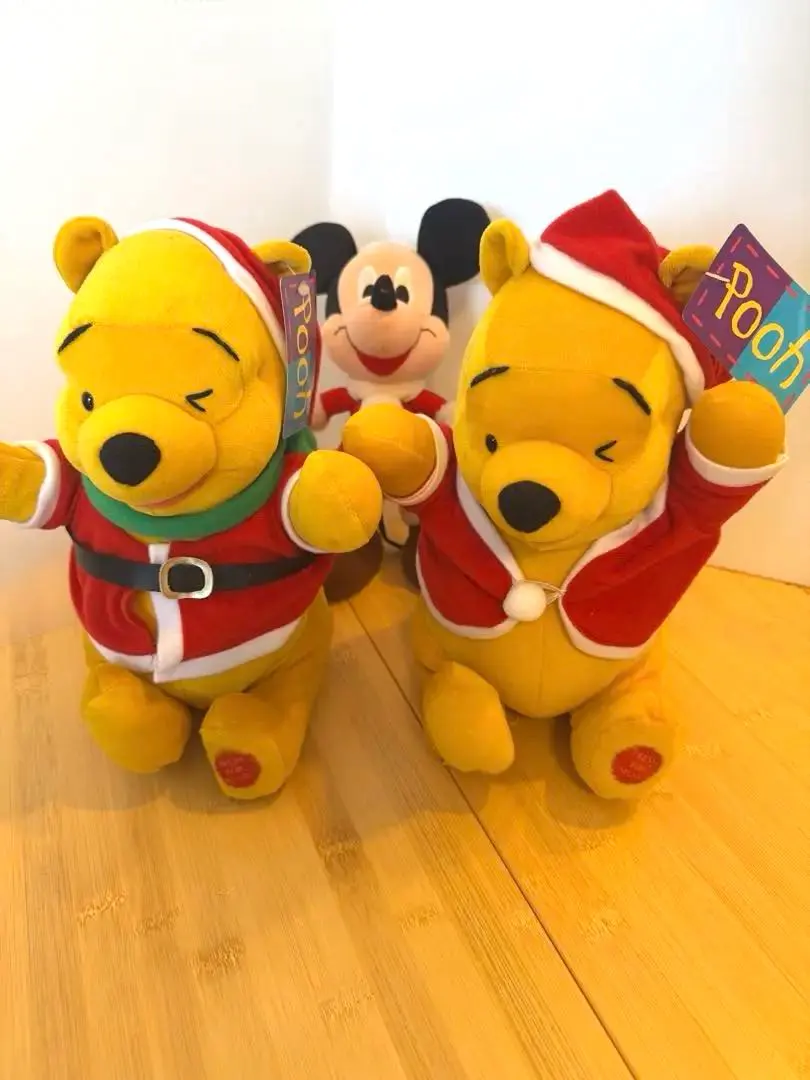 【超值裝】小熊維尼&米奇 聖誕老人 玩偶 亦推薦給兒童 的縮圖