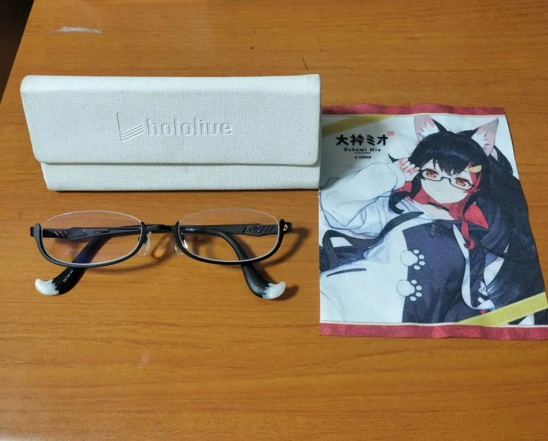 執事眼鏡 大神ミオモデル 眼鏡 開封品】ホロライブ 大神ミオ モデル・メガネ 執事眼鏡eyemirror