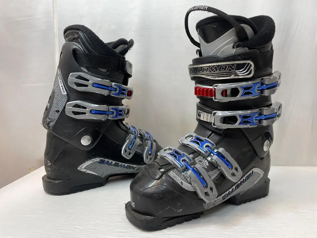 【送料無料‼︎】①SALOMON 25/25.5cm スキーブーツ‼︎ 2025年最新】SALOMON サイズ：25 〜 25.5cm ブーツ(女性用)の