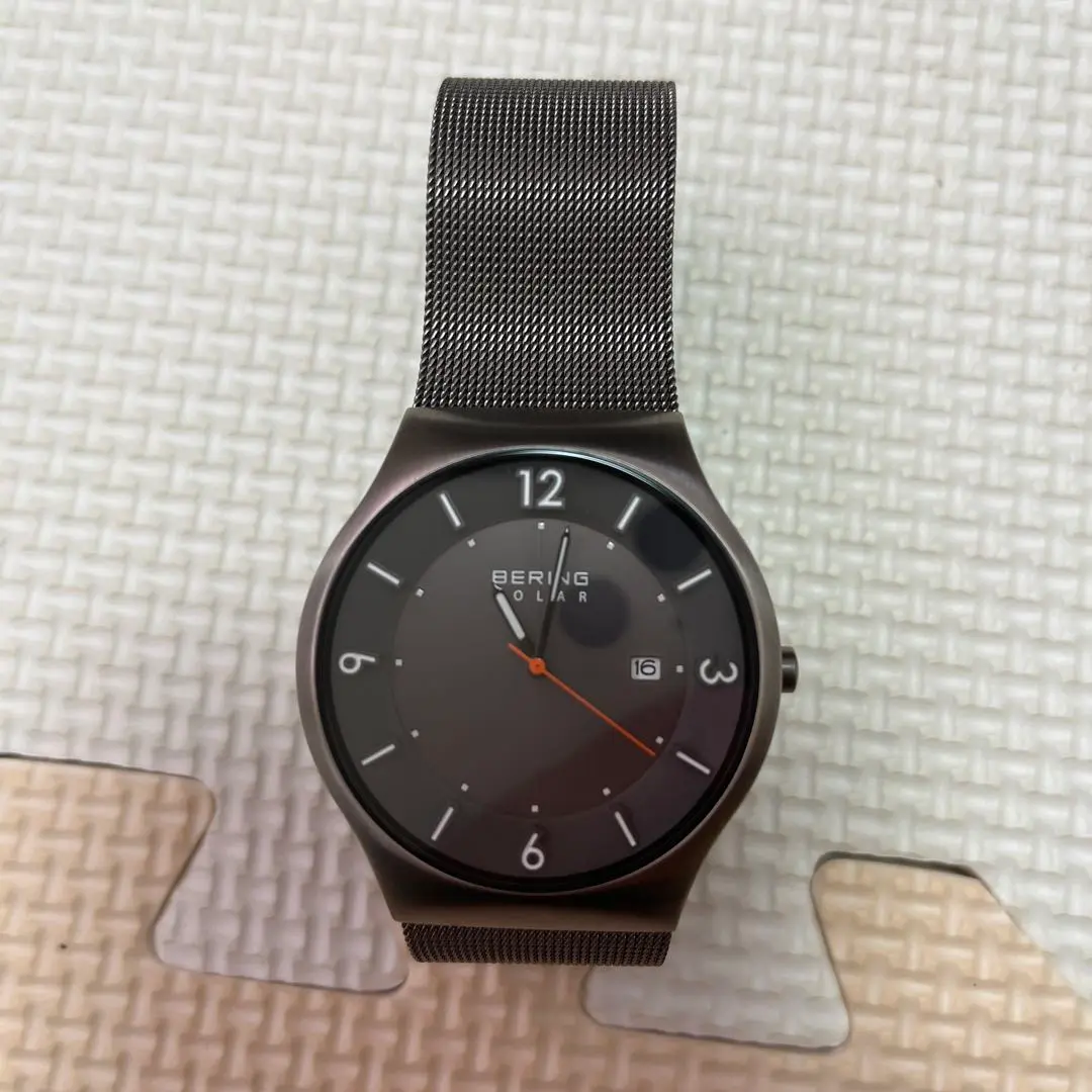 BERING Mens 3D Solar Gray 14440-077 – 東京ウォッチスタイル