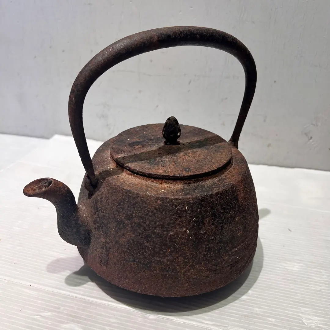 南部鉄瓶 南部鉄器 斎峰 鬼アラレ未使用 南部鉄瓶 南部鉄器 斎峰 鬼アラレ未使用 2025年最新】南部鉄瓶 斎