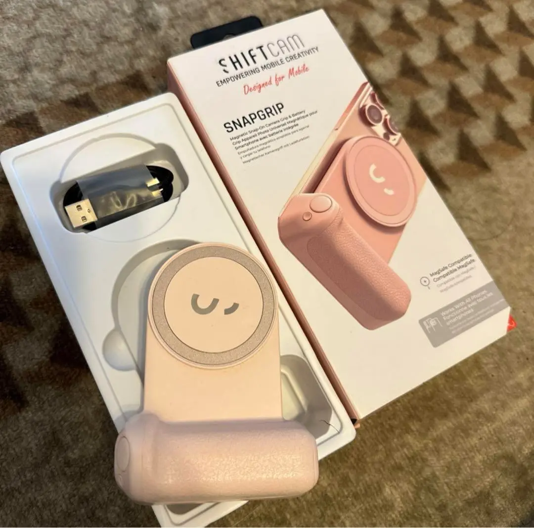専用　SHIFTCAM SNAP GRIP シフトカム　スナップグリップ　ピンク お気に入り 専用 SHIFTCAM SNAP GRIP シフトカム スナップ