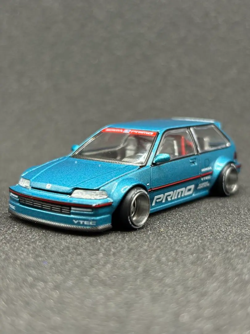街道ハウス　シビック　チェイス MINIGT 街道ハウス Honda シビック Kaido チェイスカーΩ