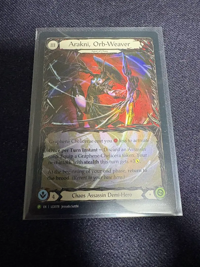Flesh and Blood Arakni, Redback MCF英語版 Arakni, Redback - Spellvoid - FaB Card Search