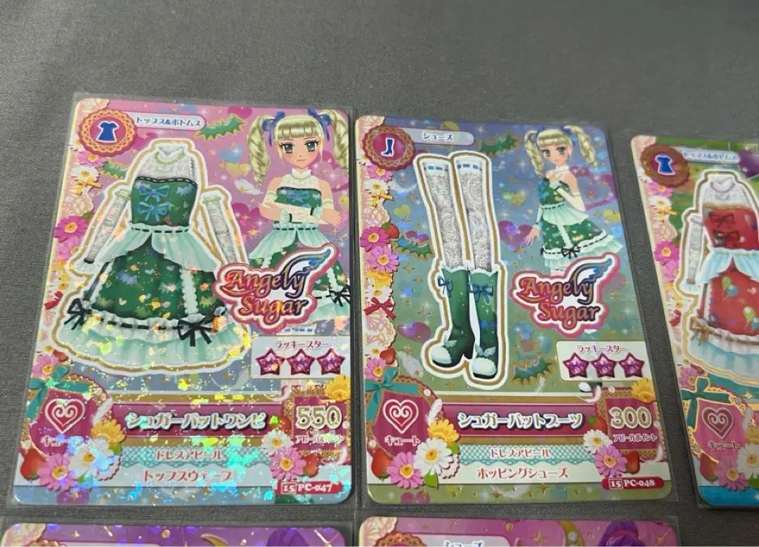 アイカツプロモシュガーバットワンピシューズ藤堂ユリカステッカーピュアエンジェル アイカツ! - ブルーシャイニングラインシューズ 藤堂ユリカ様の