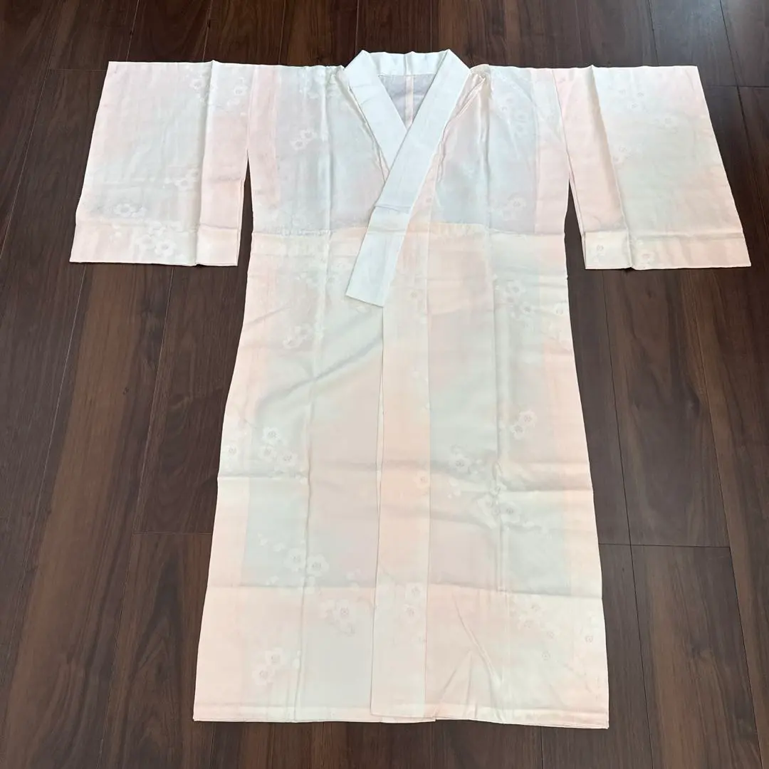 Thumbnail of 1058 Nagajuban (long undergarment) - Single Layer - Used Item - With Shikiate (shoulder pad) - Kimono Dressing Practice