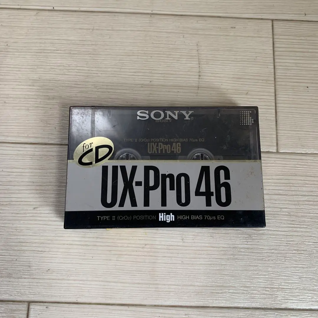 SONY UX-PRO 46 カセットテープ UX-PRO 46 / SONY(ハイポジ) - CASSETTE TAPE again.