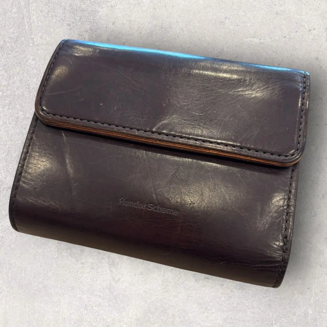 2025年最新】Hender Scheme 素材：本革 三つ折り財布の人気