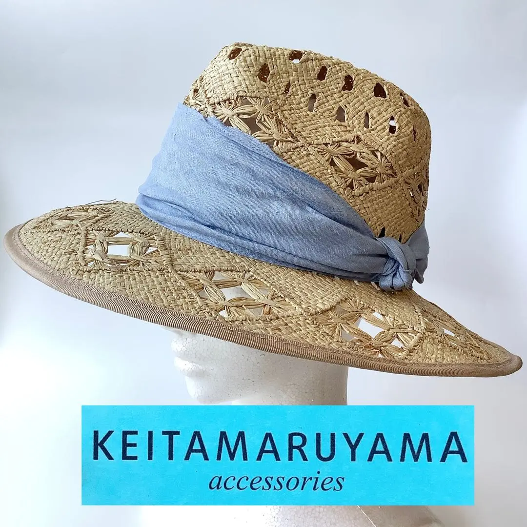 KEITA MARUYAMA 麦わら帽子&バッグ ケイタマルヤマ KEITA MARUYAMA 麦わら帽子 ストローハット