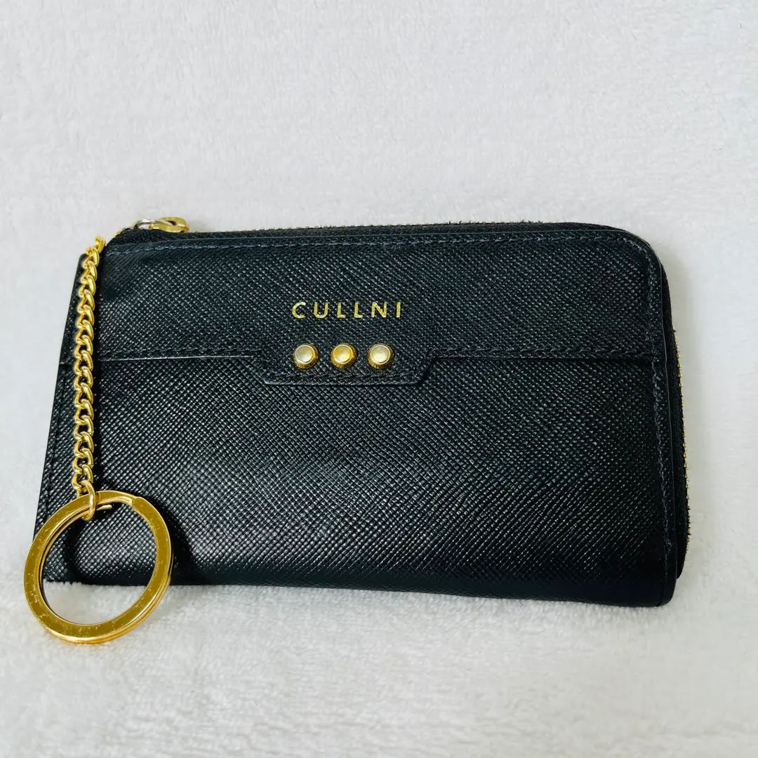 ⭐️未使用級⭐️ CULLNI クルニ　二つ折り財布　がま口　ブラック　レザー 2025年最新】クルニ 二つ折り財布の人気アイテム - メルカリ