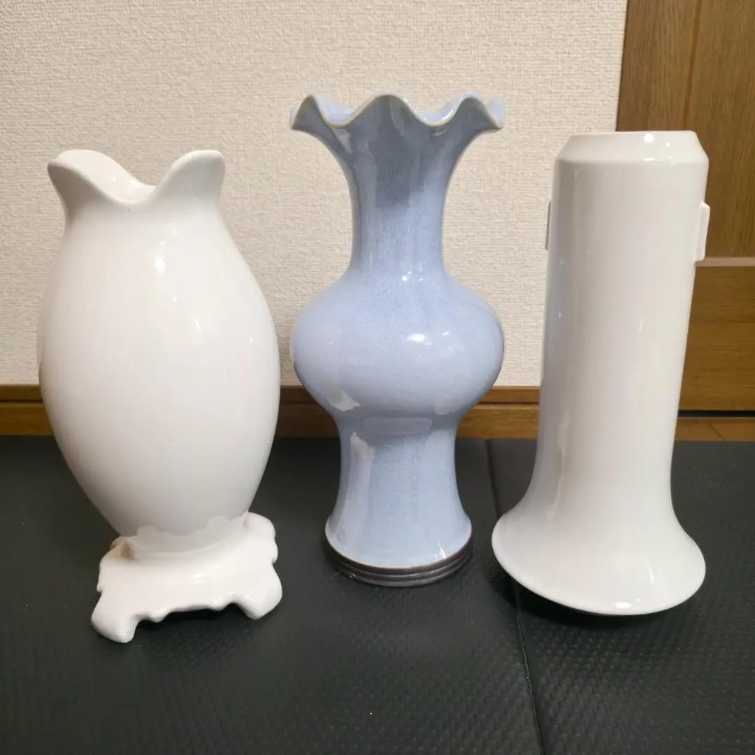 ★ 小原流 基本花器「あすか」二品 ☆ 小原流 基本花器「あすか」二品 - 花瓶・フラワースタンド