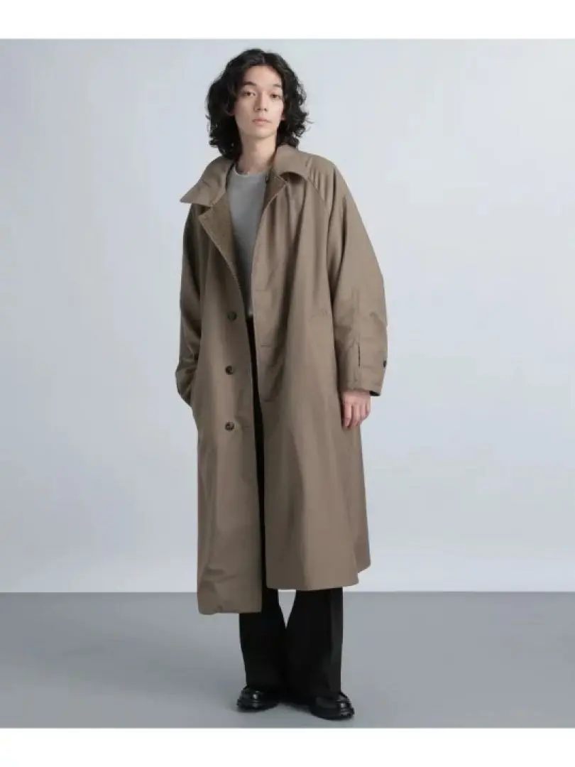 Thumbnail of HARE Oversized Sten Collar Coat, Brown