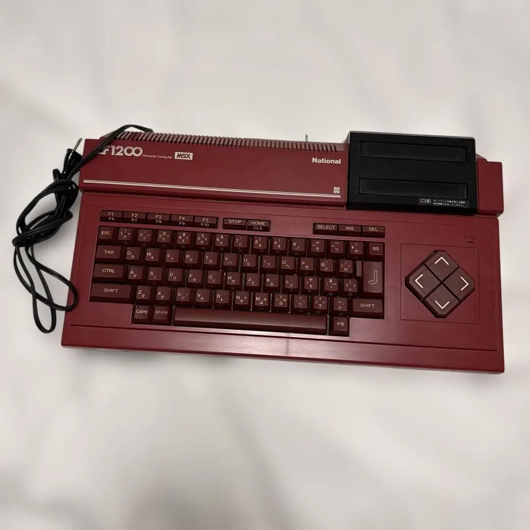 MSX CF-1200 National 説明書付き レトロゲーム 昭和レトロ