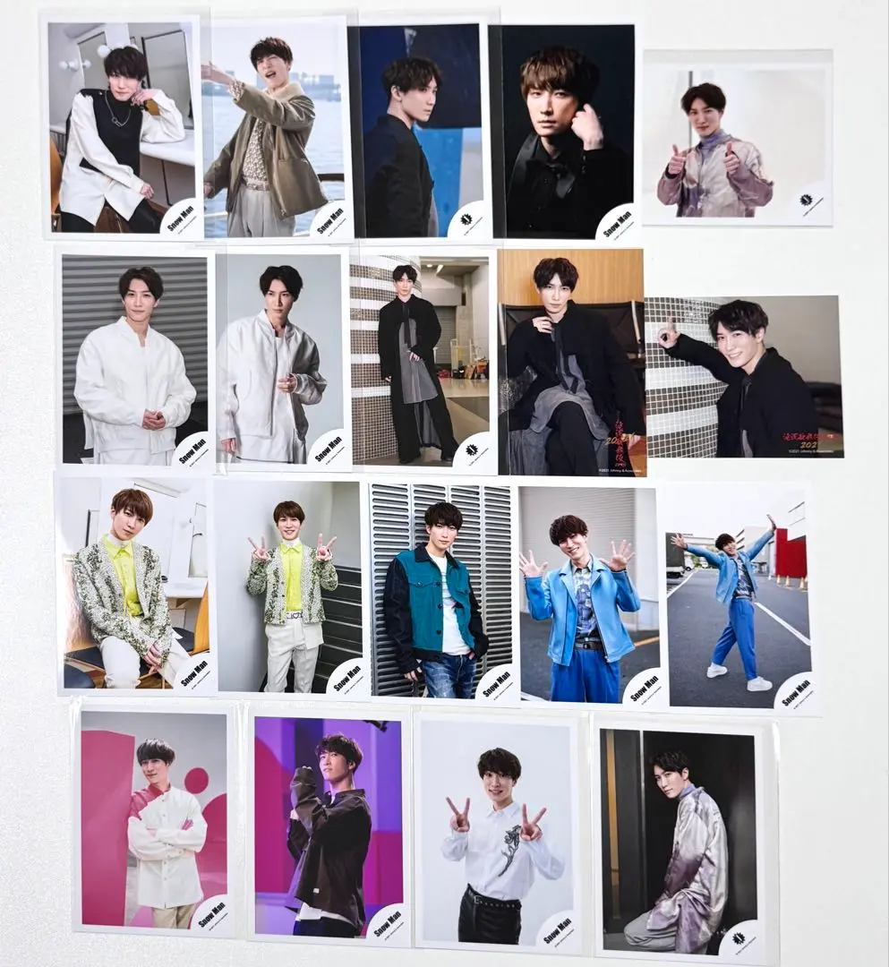 Thumbnail of 【Excellent Condition】Snow Man Shota Watanabe Official Photo 19-Piece Set