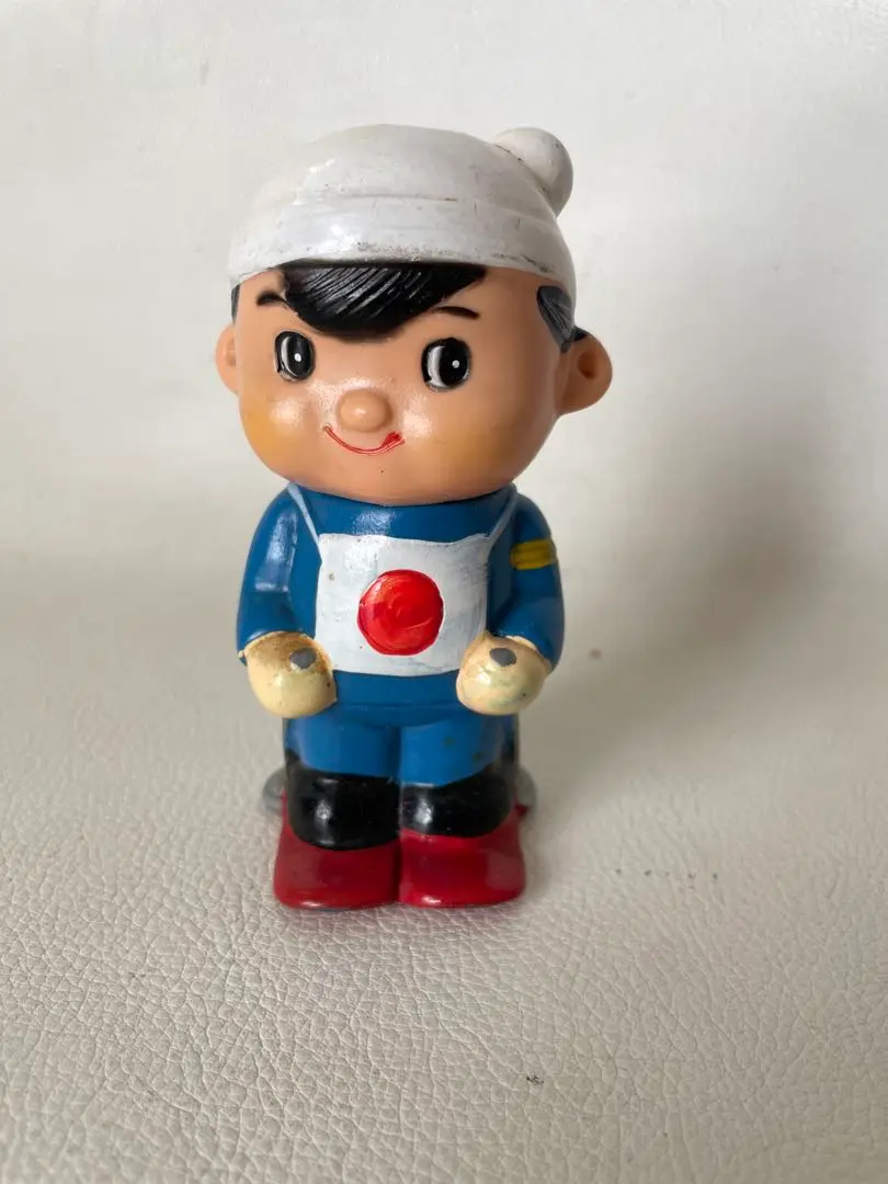 北洋銀行　昭和レトロ貯金箱 昭和レトロ 北洋相互銀行 ソフビ 貯金箱 約10センチ - メルカリ